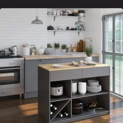 Kitchen Island - Brand New