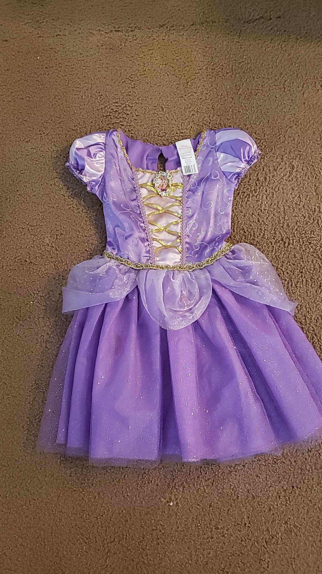 Little girl Rapunzel dress// size 4-5