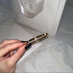 Cartier small bracelet w/ diamonds, size 17.