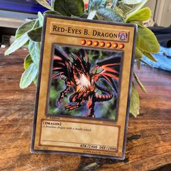 Yu-Gi-Oh! Red-Eyes B. Dragon 1st Edition SD1-EN002 – Vintage (Played) 