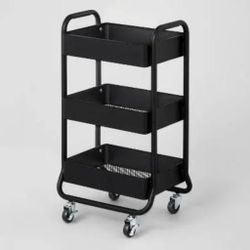Brightroom 3 Tier Metal Utility Cart