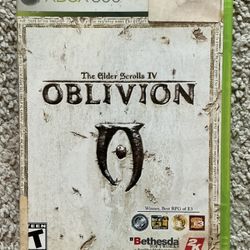 Elder Scrolls IV Oblivion Game Xbox 360