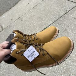 Brand New Men’s Tan Work Boots - Size 12 (Retail $90)