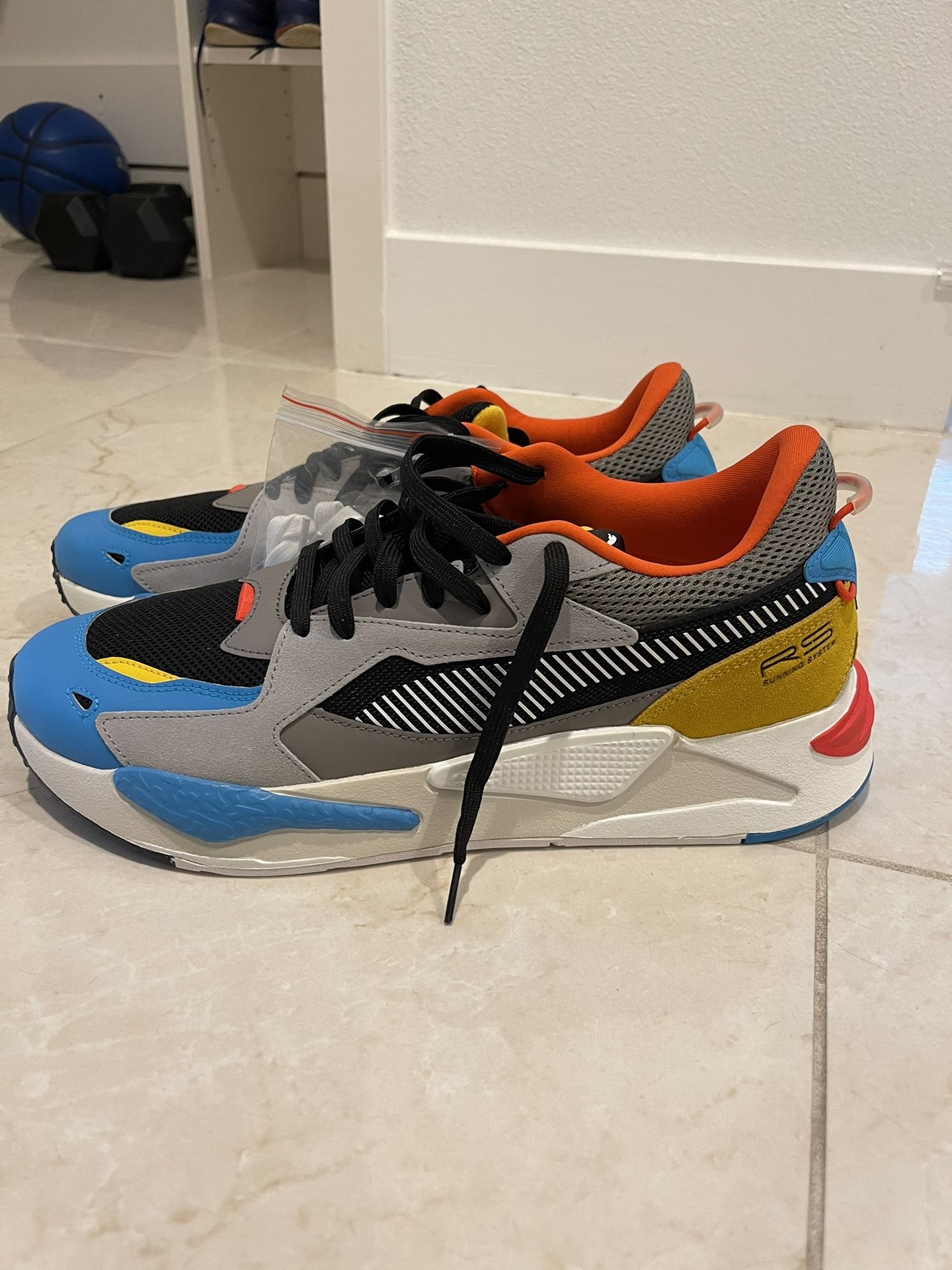 PUMA RS-Z 'Hawaiian Ocean Black' 381640-01 Size 13,14