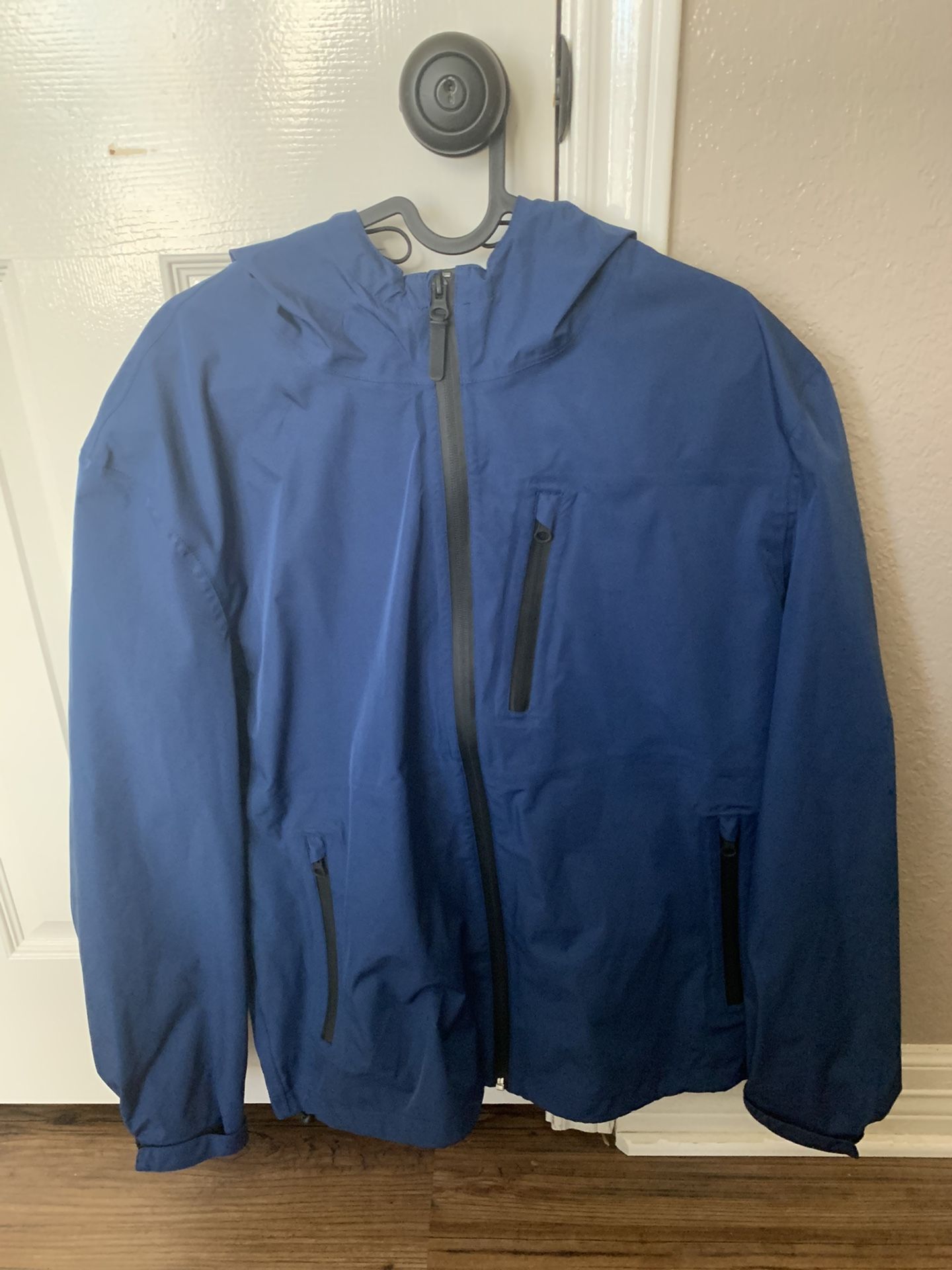 Very Nice Cole Haan Hooded Rain Jacket Mens Size Large