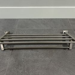 Symmons Duro Towel Rack - 24” Satin Nickel