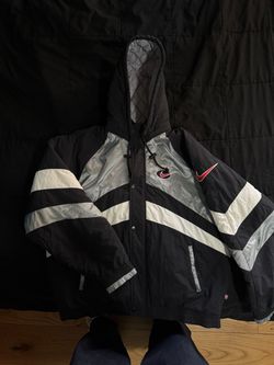 Supreme x Nike Hooded Sport Jacket – Silver/Black