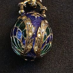 Russian Egg Pendant 14k GP