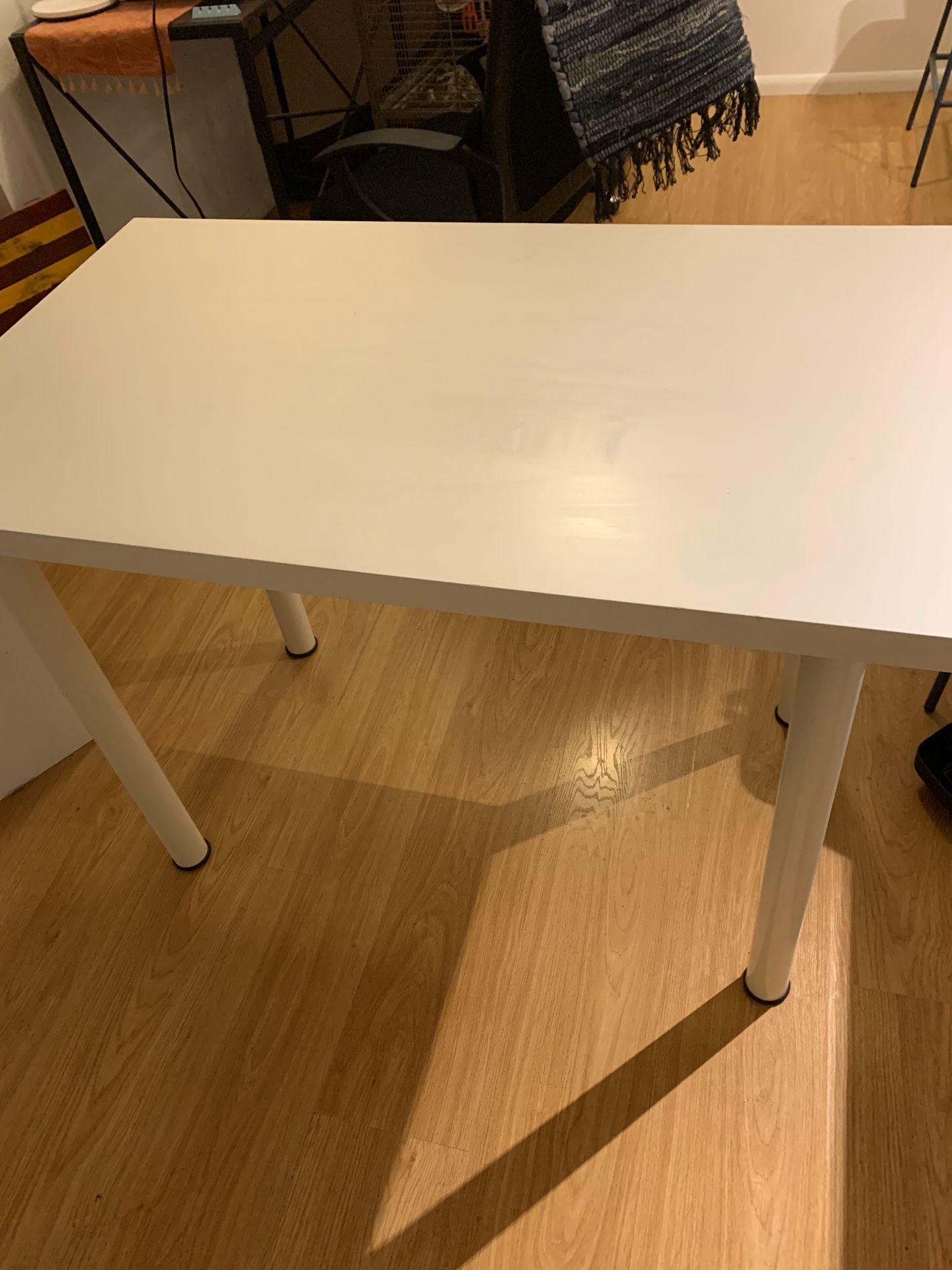 White IKEA Table