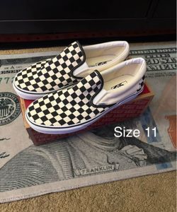 Checkered Vans Men’s