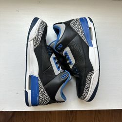Jordan 3 Sport Blue Size 12
