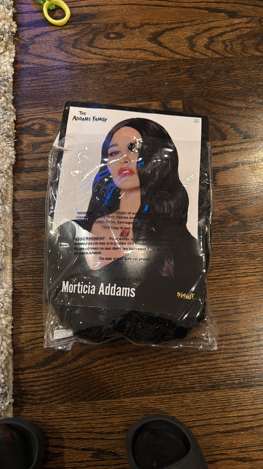 Morticia Addams Wig