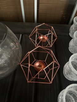 Various candle holders for events