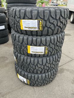 Aplus Shredder MT 35x12.50R20LT Tires – Set of 4