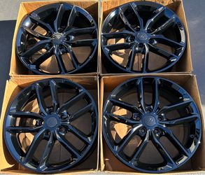 20” Dodge Durango factory wheels rims gloss black new RT