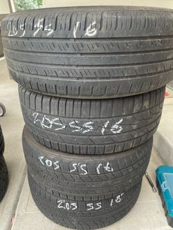 205 55 16        60 tread tires good