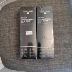 2 Beard Straightener Oil Balm Kits
