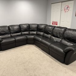 Natuzzi Italian Leather Sectional