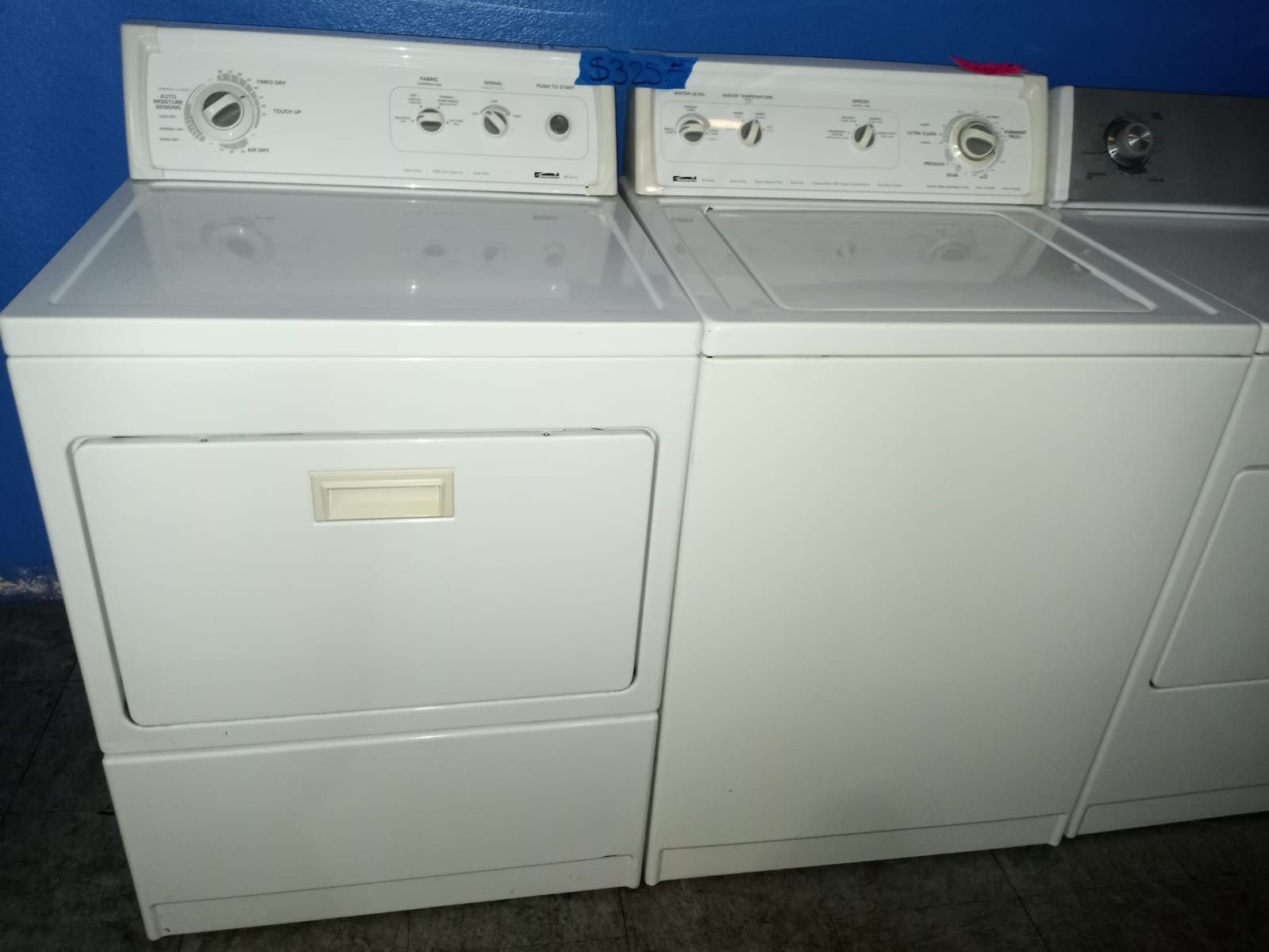 KENMORE TOP LOAD WASHER AND DRYER SET IN EXCELLENT CONDITION