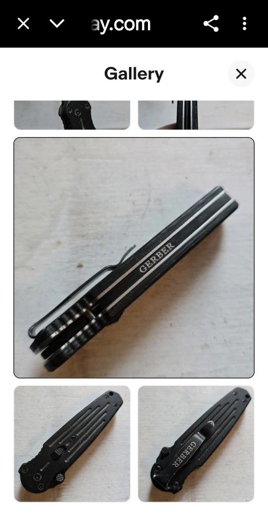 GERBER APPLEGATE FAIRBAIRIN OPENING KNIFE