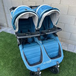 City Mini GT Double Jogging Stroller with Travel Case