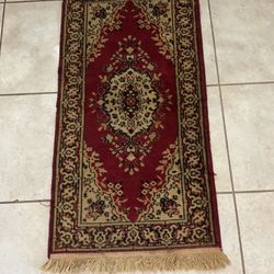 Vintage Turkish Rug 50”x24”
