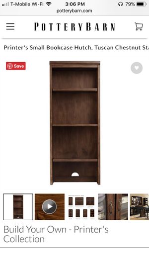 Pottery Barn Bookcase Hutch 2 For Sale In Leander Tx Offerup