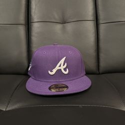 Atlanta Braves Fitted Hat Size 7 1/4 