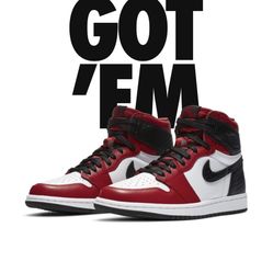 Air Jordan 1 Chicago satin snake 🐍 skins