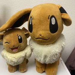 Eevee Pokemon Plushies