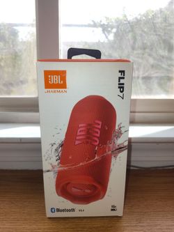JBL Flip 7 Mini Portable Wireless Bluetooth Outdoor Stereo red