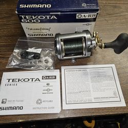 Shimano Tekota 600 Conventional Reel