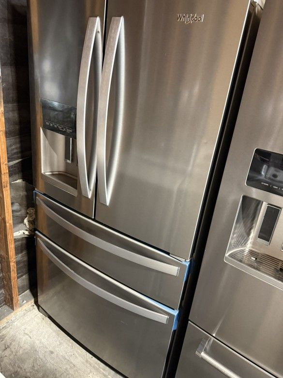 4 Door Whirlpool Refrigerator 
