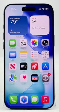 T-Mobile Apple iPhone 17 Air A3260 256GB Sky Blue 92% BH - Cracked Back