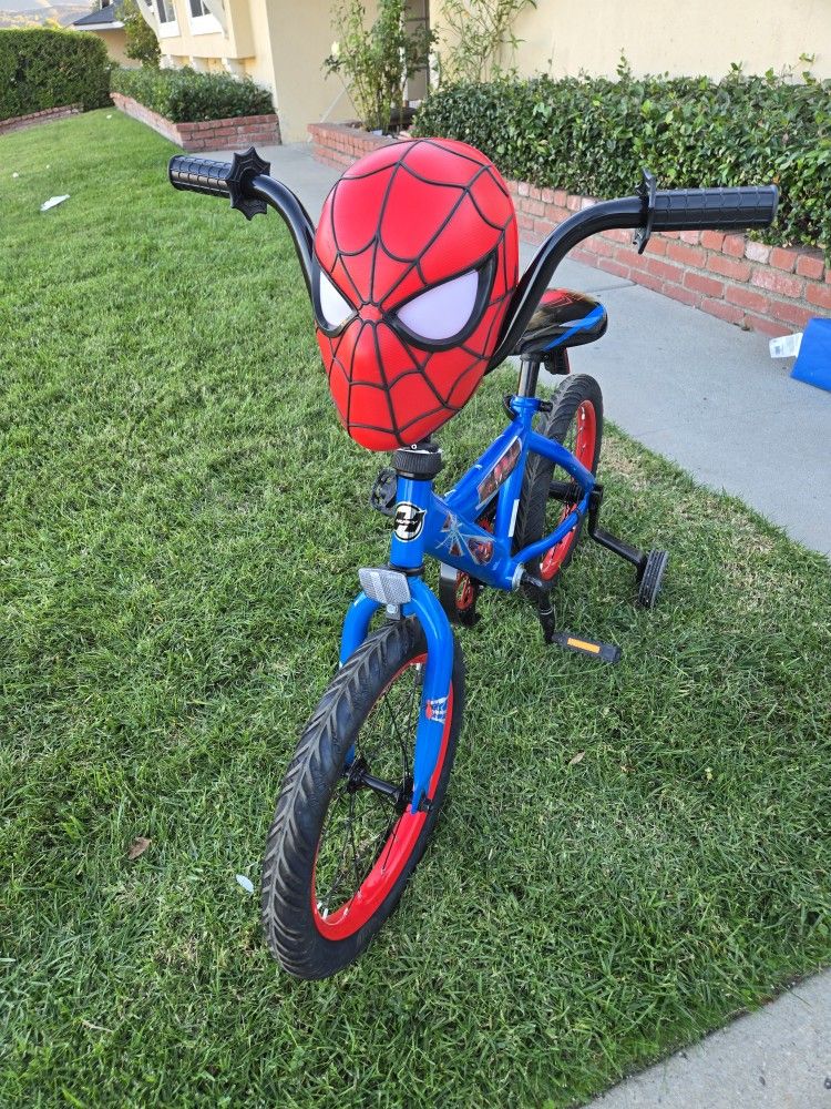 Kids Spiderman Bike 
