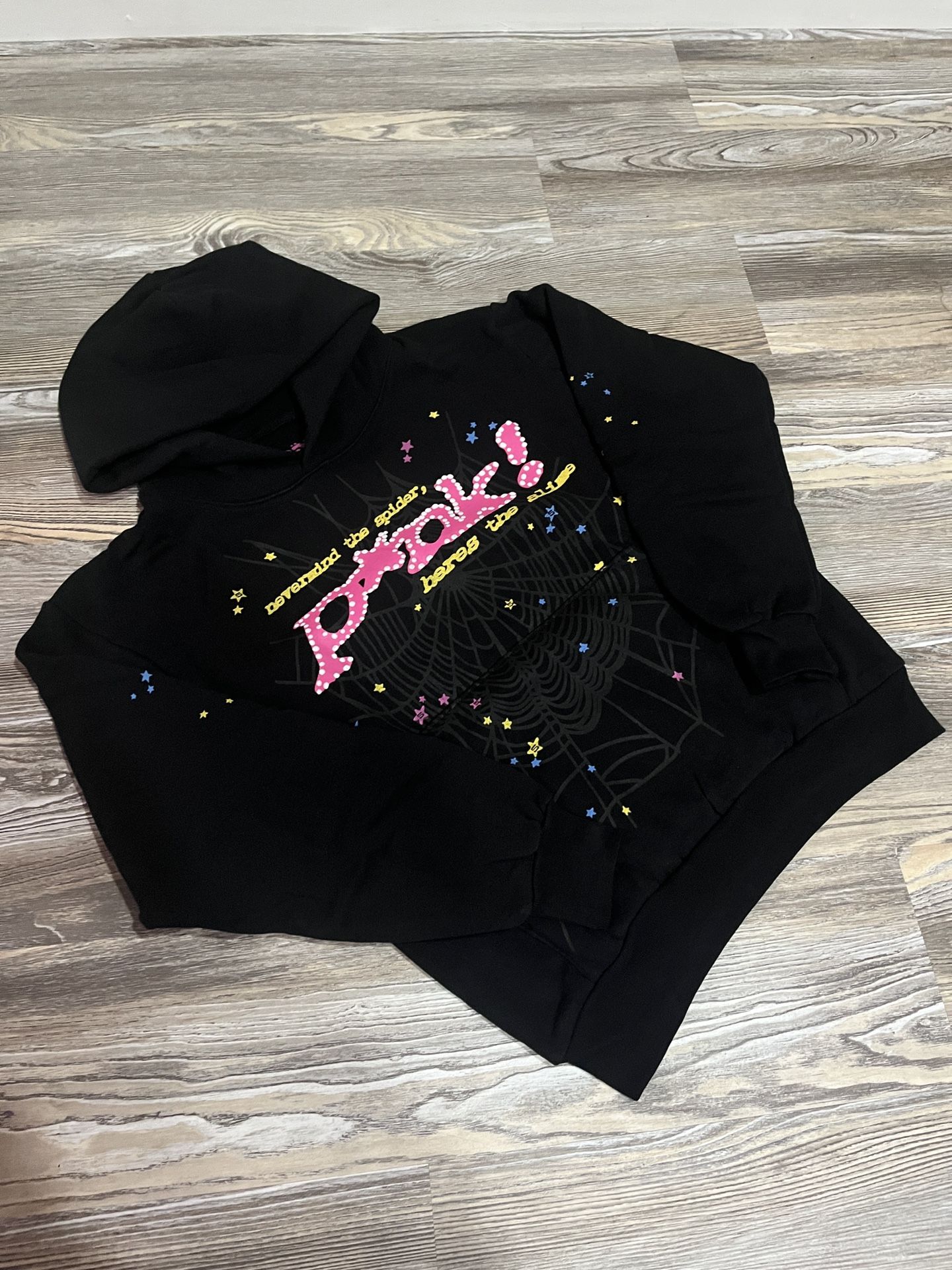 Sp5der Hoodie black