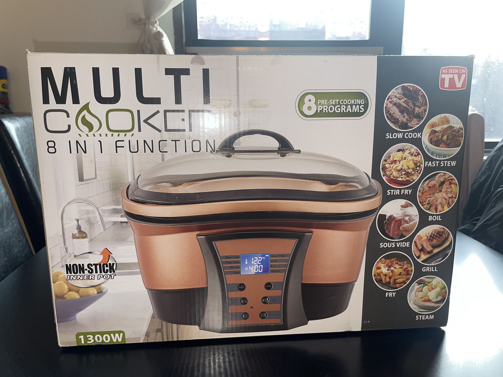 NEW 8-in-1 Multi-functional cooker