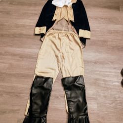 George Washington/ Colonial Soldier Halloween Costume For Kids 