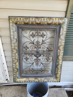 Decorative Metal Wall Art Panel