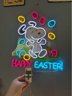Snoopy neon Light