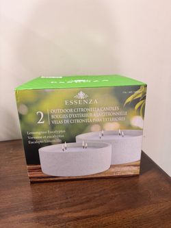 New Outdoor Repellent Candles