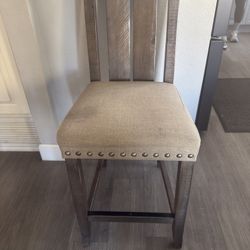 Tall Kitchen Chairs (6) Or (4)  Living Spaces 