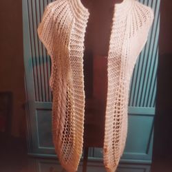 Crochet vest