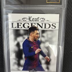 LIONEL MESSI ADVANCEDGRADING GEM MINT 10