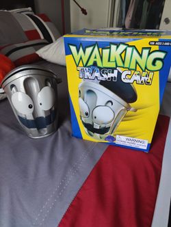 Walking Trash Can Toy! - Chuck E. Cheese Prize