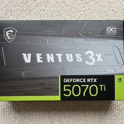 Nvidia 5070ti MSI Ventus 3x OC