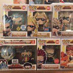 MHA Funko pop Lot