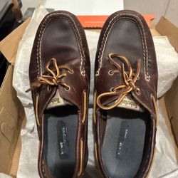 Timberland leather boat shoes 