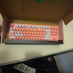 Razer Pink Huntsman Keyboard W Exchangeavle Keycaps