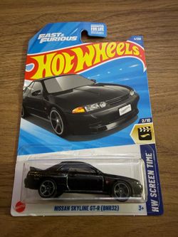 Hot Wheels Mainline Nissan Skyline GT-R BNR32 Brand New
